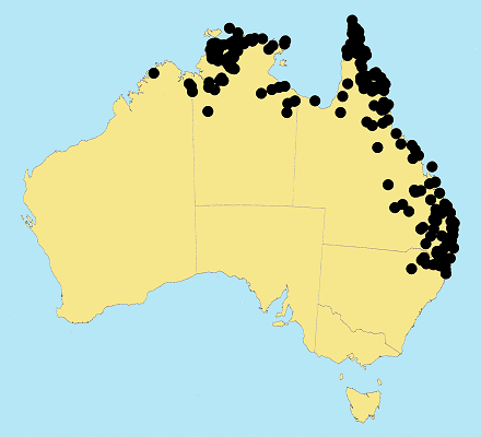 Australian Distribution 2002 © ABRS