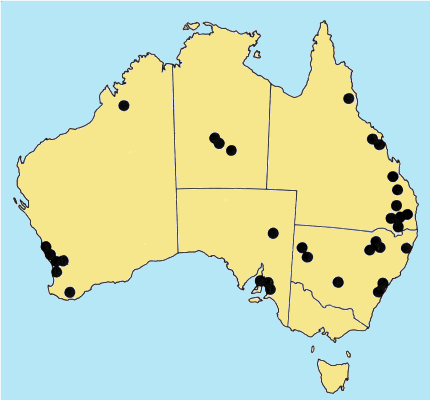 AusGrass Distribution 2002 © ABRS