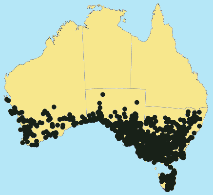 Australian Distribution 2002 © ABRS