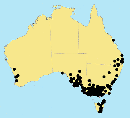 Australian Distribution 2002 © ABRS