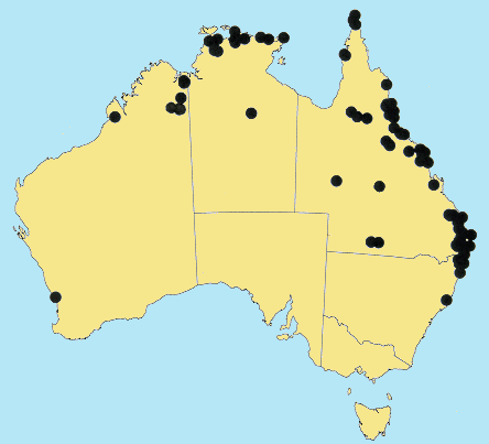 Distribution AusGrass © ABRS 2002