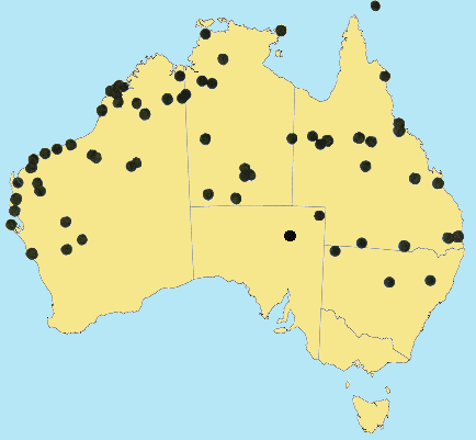 Australian Distribution 2002 © ABRS