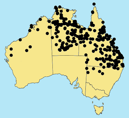 AusGrass Distribution 2002 © ABRS