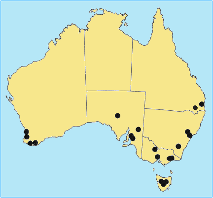 AusGrass Distribution 2002 © ABRS