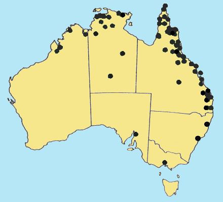 AusGrass Distribution 2002 © ABRS