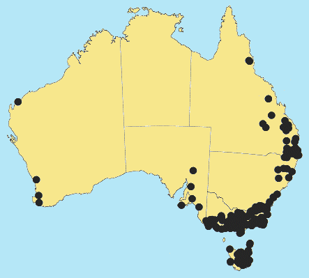 AusGrass Distribution 2002 © ABRS