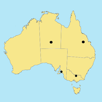 Australian Distribution 2002 © ABRS