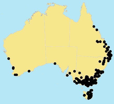AusGrass Distribution 2002 © ABRS