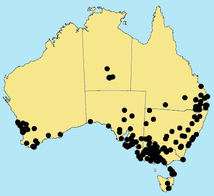Australian Distribution 2002 © ABRS