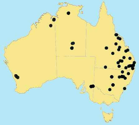 Australian Distribution 2002 © ABRS