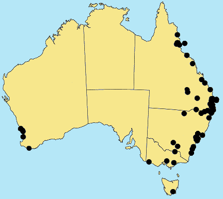 Australian Distribution 2002 © ABRS