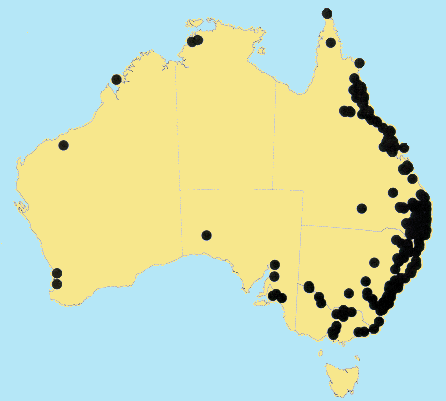 Australian Distribution 2002 © ABRS
