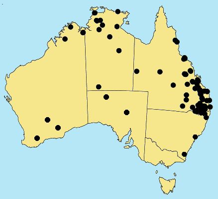 Australian Distribution 2002 © ABRS