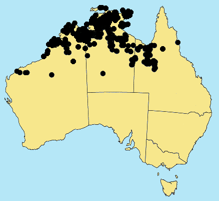 Australian Distribution 2002 © ABRS
