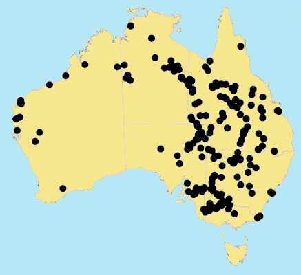Australian Distribution 2002 © ABRS